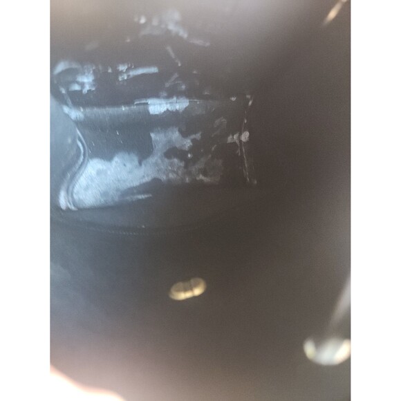 Coach Vintage Black Leather 9960 "Daypack" Backpack w/ Turnlock & Drawstrings - Picture 12 of 12